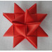100 Red Handmade Origami Stars