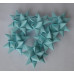 50 Blue Handmade Origami Stars