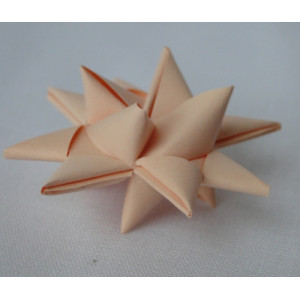50 Cream Handmade Origami Stars