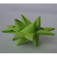 50 Green Handmade Origami Stars