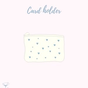 Personaliza o teu porta-cartões