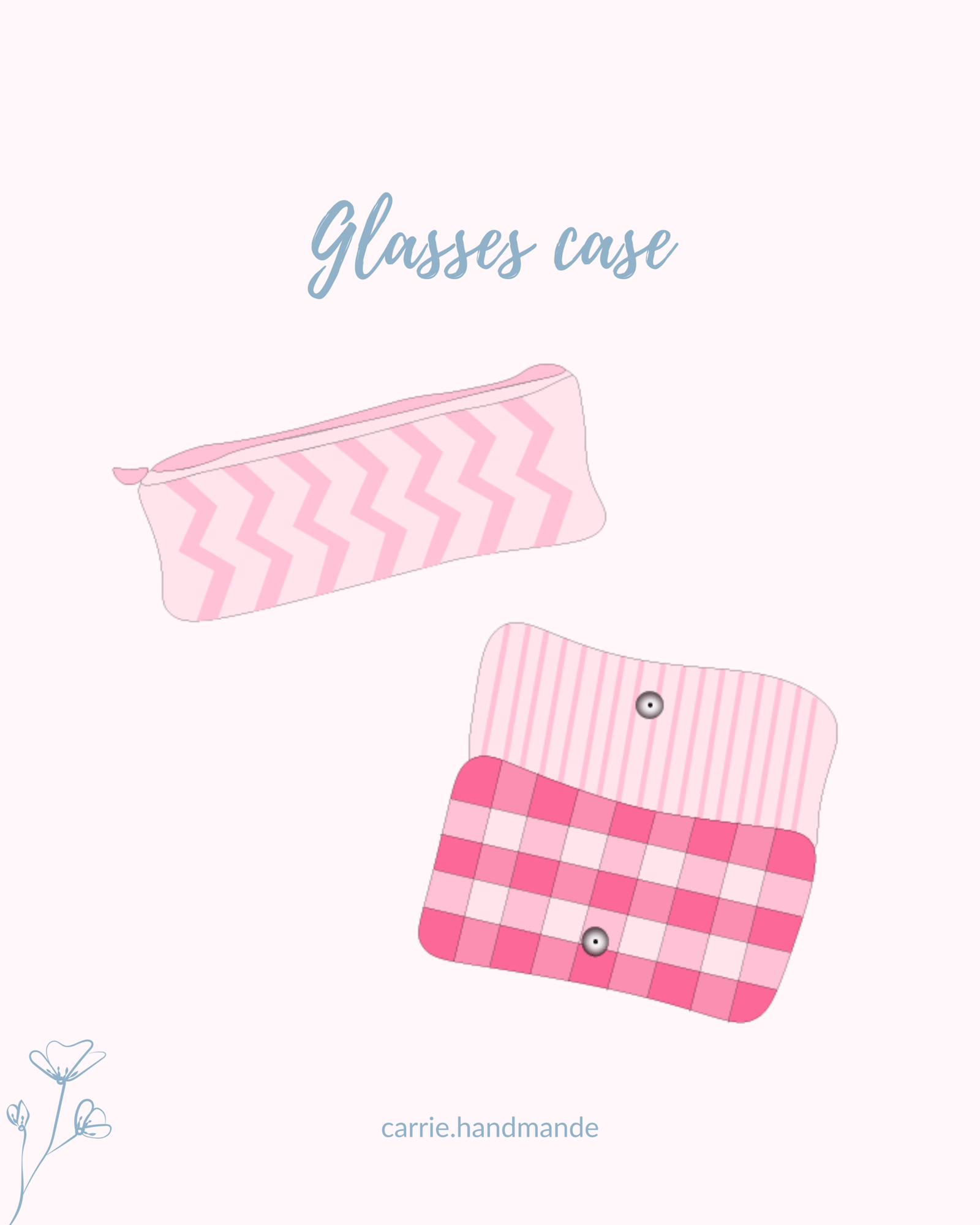 Personaliza a tua bolsa para óculos