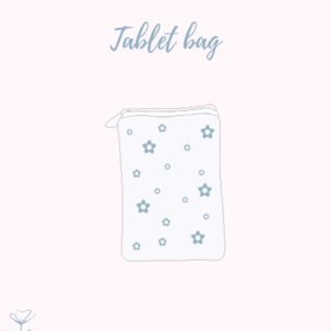 Personaliza a tua bolsa para tablet